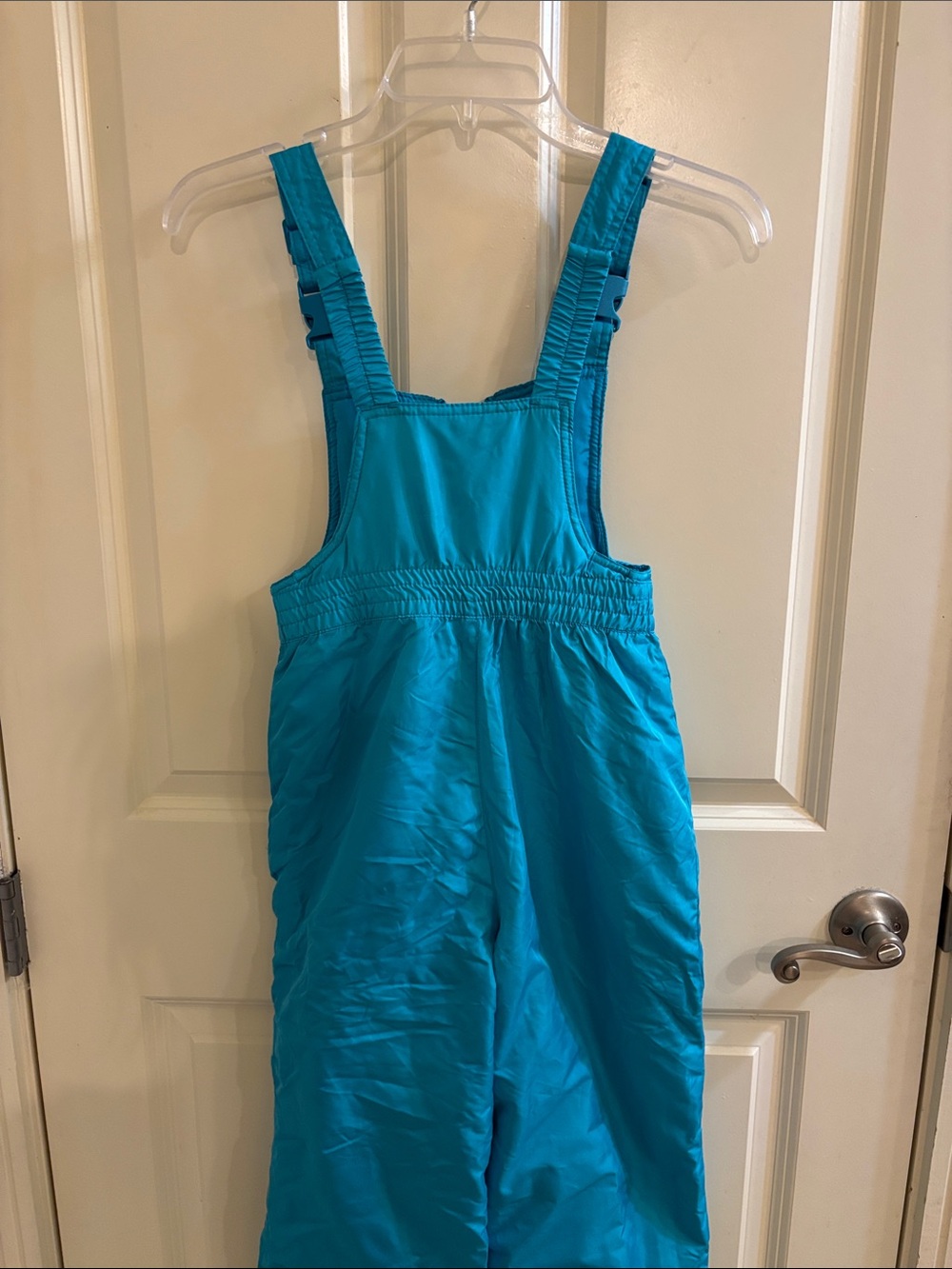 Champion Teal Kids Snow Bib Overalls - Picture 4 of 4
